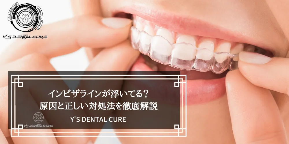 インビザラインが浮いてる？原因と正しい対処法を徹底解説